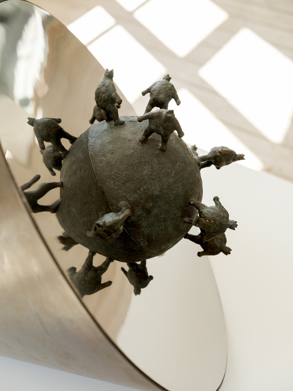Skulptur af Keld Moseholm — fotograferet af Stine Albertsen