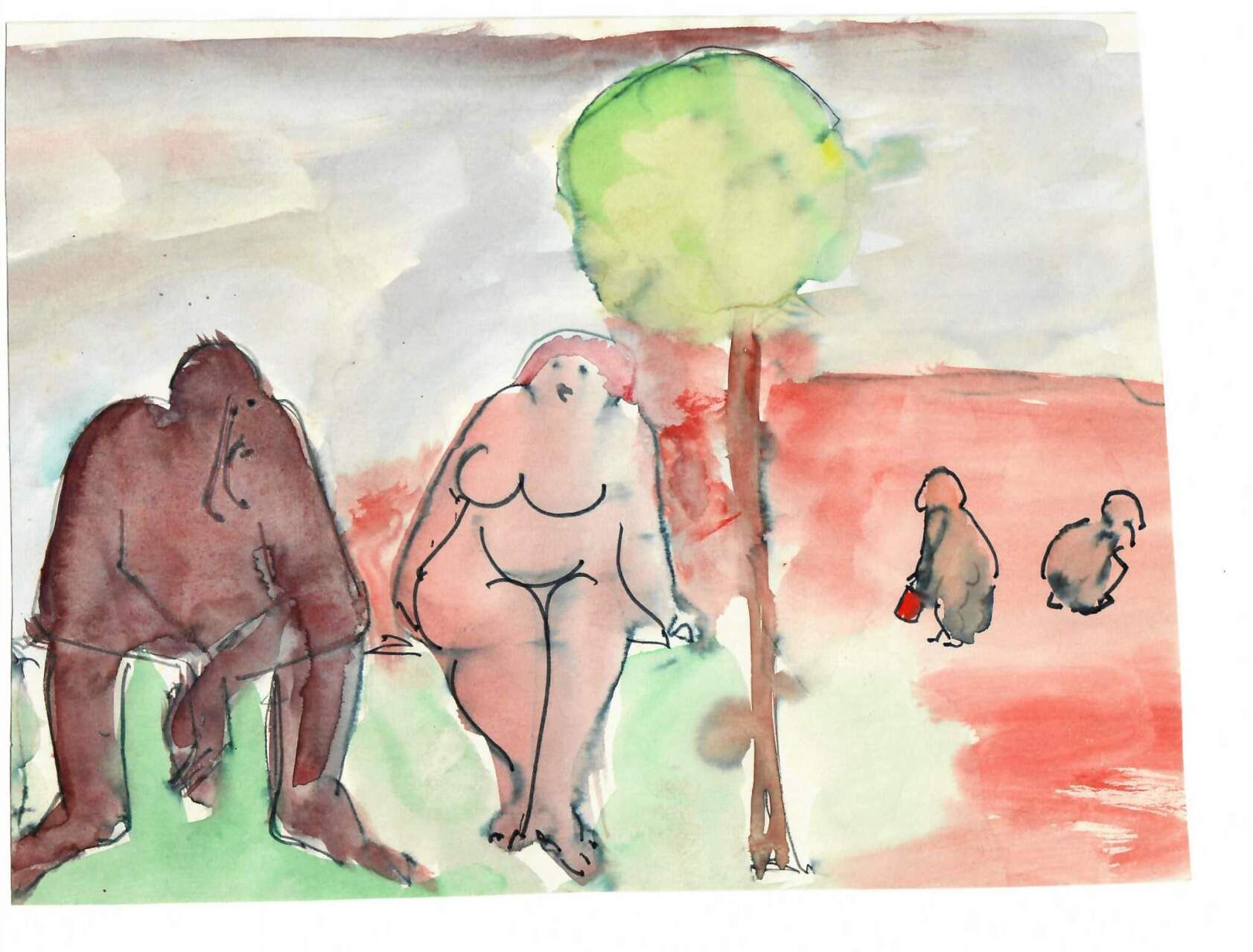 Akvareller — Keld Moseholm