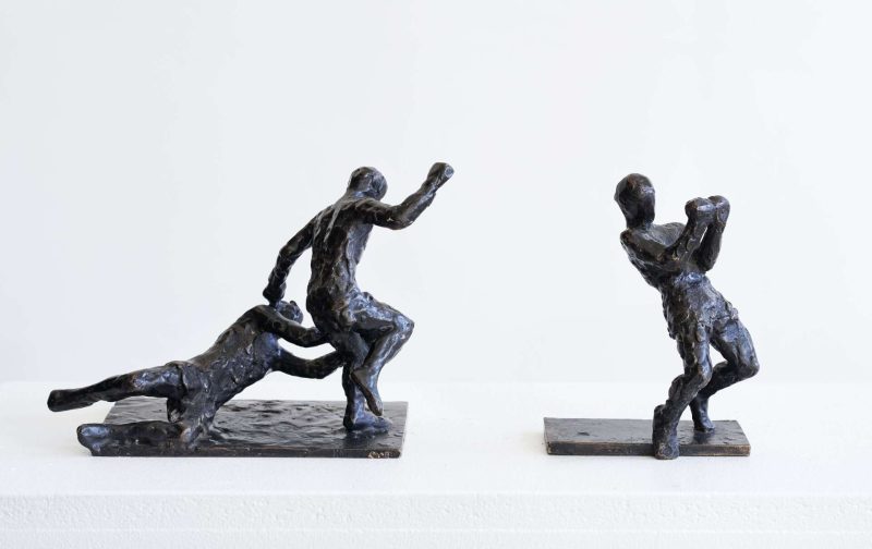 Fußballspieler, 1995, Bronze, Foto Kirstine Mengel